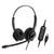 Axtel MS2 stereo USB-A Headset Bedraad Hoofdband Kantoor/callcenter USB Type-A Zwart