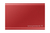 Samsung Portable SSD T7 500 GB Vörös