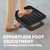 Fellowes Foot Rest Under Desk - Hana LT Foot Support Ergonomic Foot Rest - Foot Rest Stool for Office & Home Use - Black