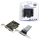 LogiLink PC0033 interface cards/adapter Internal Parallel, Serial