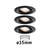 Paulmann 93085 spot d'éclairage Spot lumineux encastrable Noir LED 4 W F