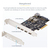 StarTech.com 5-Port USB PCIe Kaart, USB 3.2 10Gbps, PCI Express Kaart met 4x USB-C Poorten, 1x USB-A Interne Poort, USB PCIe Controller Kaart, Windows/macOS/Linux