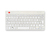 R-Go Tools Compact Break R-Go Tastatur, QWERTY (UK), Bluetooth, Weiß
