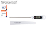 Qitiner Digitales Küchenthermometer Fleisch-/Lebensmittel-Temperaturmessge 