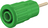 4 mm Sicherheitsbuchse grün SEB4-R