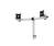 Durable Monitor Mount PRO for 2 Screens | Desk Clamp Attachment