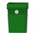 Regent Post or Wall Mountable Litter Bin - 50 Litre - Plastic Liner - Light Green