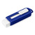 525 PS PVC-freier Radierer mit Kunststoffhülse Classic Design blau/weiß