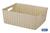 CESTA MULTIUSOS 12L 36X28X13.5 cm BEIGE