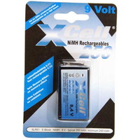 Akumulator XCell X250 6F22 / 6AM6 NiMH
