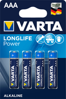 VARTA Batterie Longlife Power 04903 121 414 AAA/LR03, 4 Stück