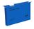 Rexel Crystalfile Extra Foolscap Suspension File Polypropylene 30mm Blue (Pack 25)