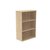 Astin Bookcase 2 Shelves 800x400x1204mm Canadian Oak KF823759