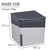 WENKO Raumentfeuchter Cube Grau 1000 g, Luftentfeuchter