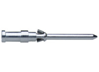 Stiftkontakt, 0,14-0,37 mm², AWG 26-22, Crimpanschluss, versilbert, 09150006104