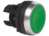 Drucktaster, unbeleuchtet, tastend, Bund rund, schwarz, Einbau-Ø 22 mm, L21AA83