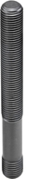 6379-M16x100 Stiftschrauben für Muttern für T-Nuten, Festigkeitsklasse 12.9