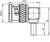 BNC csatlakozó Dugó, hajlított 50 Ω Telegärtner J01000A0010 1 db