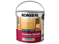 Crystal Clear Outdoor Varnish Satin 2.5 litre