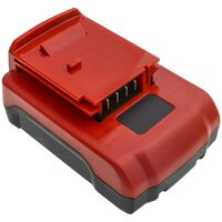 Battery for Porter Cable Power Tools 27Wh Li-ion 18.0V 1500mAh Black/Red for PC1800D, PC1800L, PC1800RS, PC1801D, PC186C, PC18CS, Other Notebook Spare Parts