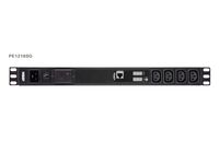 18-Outlet 1U PDU with Current & Voltage LCD display, PDU