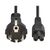 POWER CABLE SCHUKO TO C52.5A , H05VV-F 2M ,