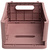 The Smart Case, klappbare Midi-Box A5+, mittlere Größe, Skandi - Altrosa