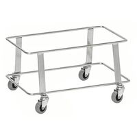 Shopping basket collection trolley