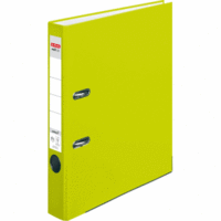 Ordner maX.file protect A4 5cm neon grün PP-Kunststoffbezug