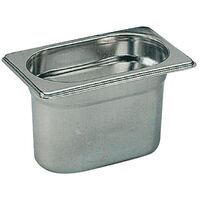 Bourgeat Stainless Steel 1 / 9 Gastronome Pan 65mm Deep Food Container Storage