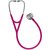 3M™ Littmann® Cardiology IV™ Stethoskop für die Diagnose, Bruststück in Standardausführung, himbeerroter Schlauch, Schlauchanschluss und Ohrbügel aus Edelstahl, 69 cm, 6158