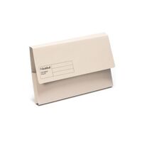 Exacompta Guildhall Document Wallet Foolscap Buff (Pack of 50) GDW1-BUF