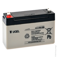 Batterie(s) Batterie plomb AGM YUCEL Y3.5-4 4V 3.5Ah F4.8