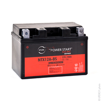 Batterie(s) Batterie moto YTX12A-BS / NTX12A-BS 12V 10Ah
