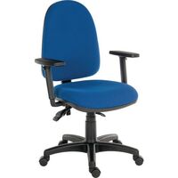 Ergonomic high back 3 lever operator chair