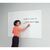 WriteOn® coloured edge whiteboards - 1200 x 1500, white edge