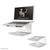 Neomounts laptop stand NSLS050, Zilver