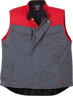 Icon Two Weste 5312 LUXE grau/rot Gr. S