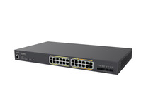 EnGenius Switch full managed Layer2+ 28 Port • 8x 2.5 GbE, 16x 1 GbE • PoE Budget 410W • 24x PoE at • 4x SFP+ • 19" • ECS2528FP • EnGenius Cloud