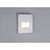 LED Wandeinbauleuchte EDGE QUADRO, 1.2W 2700K 100lm, Chrom matt