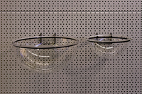 Dump Bin / Acrylic Hemisphere / Display Sphere "Agrotis" for pegwalls | 300 mm