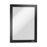 Duraframe® Info Frames / Magnet Frames / Self-adhesive Cover with Magnetic Frame | black A5 174 x 236 mm self-adhesive 2 pieces