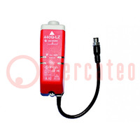 Interruptor de seguridad: acerrojado; 440G-LZ; IP67; ABS; rojo