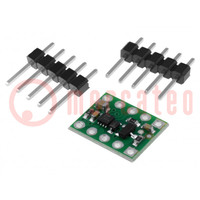 DC-motor driver; DRV8838; 250kHz; PWM; 1.7A; Uin mot: 0÷11V; Ch: 1