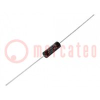 Resistor: wire-wound; THT; 10mΩ; 3W; ±1%; Ø5.2x14.5mm; -55÷275°C