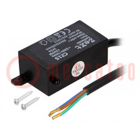 Twilight switch; for wall mounting; 230VAC; relay; IP54; -20÷50°C