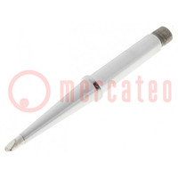 Tip; chisel; 2.4mm; 425°C; for soldering iron; WEL.W61C