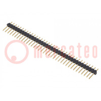 Pin header; pin strips; male; PIN: 36; straight; 2.54mm; THT; 1x36