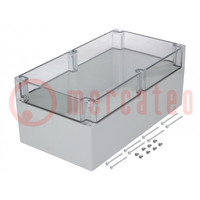 Custodia: universale; X: 200mm; Y: 360mm; Z: 151mm; EURONORD; grigio