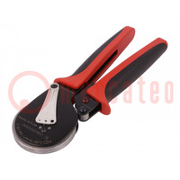 Tool: for crimping; insulated solder sleeves; 0.08÷16mm2; 220mm